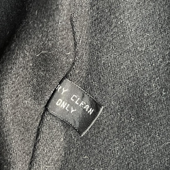 Vintage London Fog Coat Womens 4 Petite Gray Check Long Trench Lined Raincoat - Picture 6 of 10